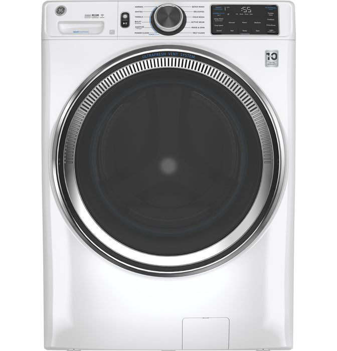 GE¨ ENERGY STAR¨ 4.8 cu. ft. Capacity Smart Front Load Steam Washer with SmartDispenseª UltraFresh Vent System with OdorBlockª and Steam