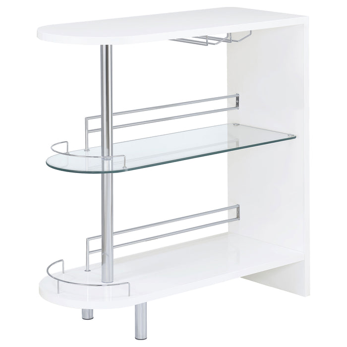 Adolfo Bar Shelf - Gibson McDonald Furniture & Mattress 