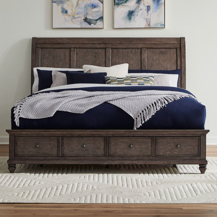 Twin Lakes Queen Storage Bed image