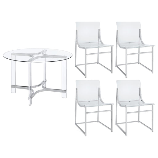 Keeling 5 Pc Dining Set - Gibson McDonald Furniture & Mattress 