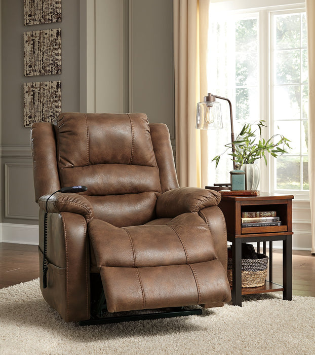 Yandel Power Lift Chair - Gibson McDonald Furniture & Mattress 