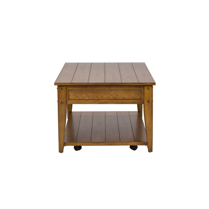 Lake House Lift Top Cocktail Table - Gibson McDonald Furniture & Mattress 