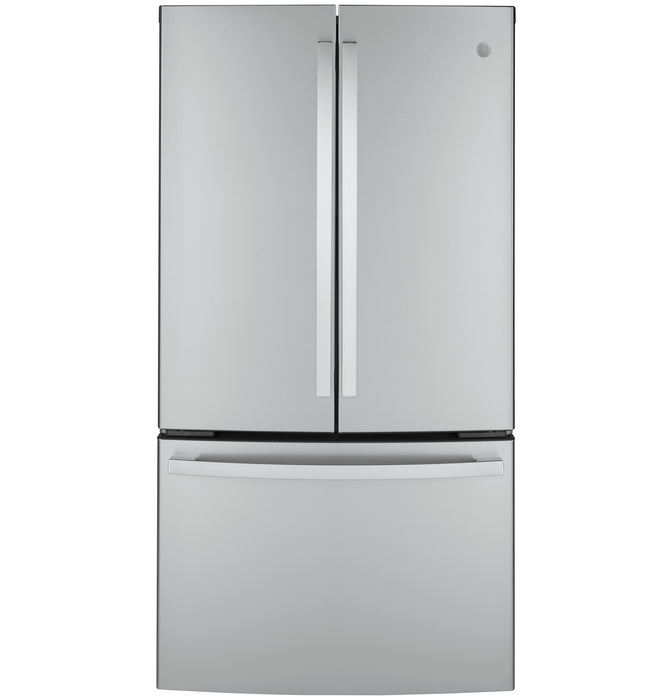 GE¨ ENERGY STAR¨ 23.1 Cu. Ft. Counter-Depth Fingerprint Resistant French-Door Refrigerator