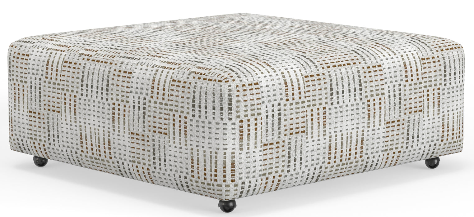 Kellen Castered Cocktail Ottoman - Gibson McDonald Furniture & Mattress 