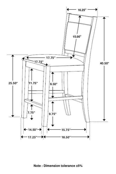Dewey Counter Height Dining Set
