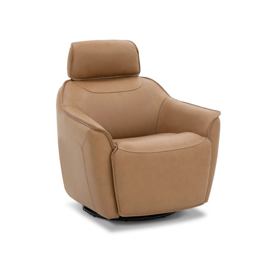 Darby Swivel Accent Chair w/ Power Foot & Tilt - Gibson McDonald Furniture & Mattress 