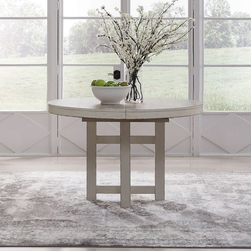 Backroads Pedestal Table Set - Gibson McDonald Furniture & Mattress 