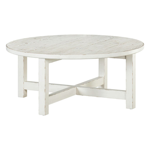 Backroads Round Cocktail Table - Gibson McDonald Furniture & Mattress 