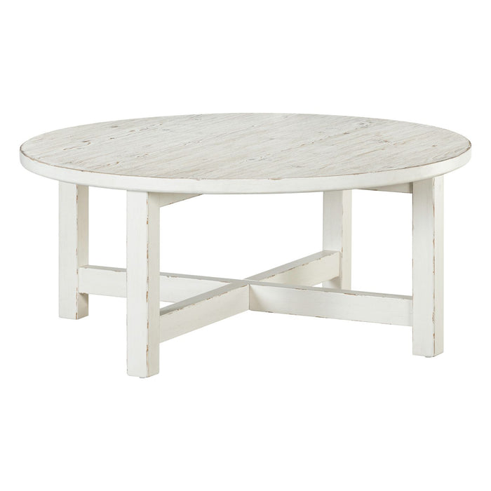 Backroads Round Cocktail Table - Gibson McDonald Furniture & Mattress 