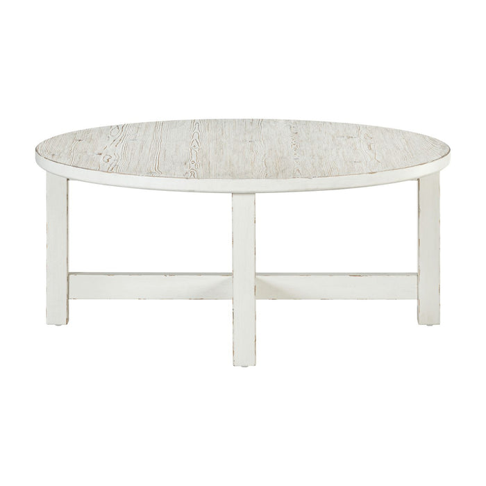 Backroads Round Cocktail Table - Gibson McDonald Furniture & Mattress 