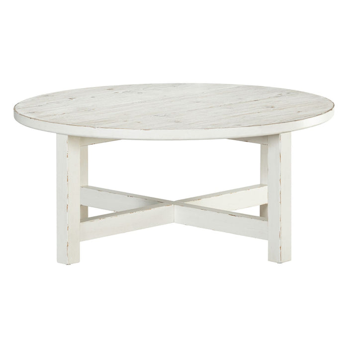 Backroads Round Cocktail Table - Gibson McDonald Furniture & Mattress 