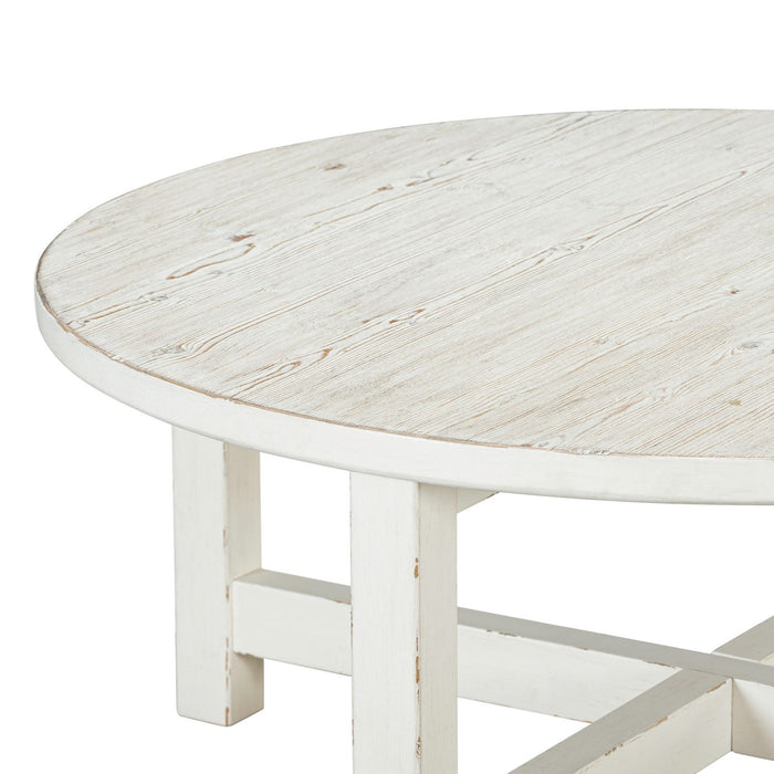 Backroads Round Cocktail Table - Gibson McDonald Furniture & Mattress 