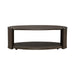 City View Oval Cocktail Table in Coffee Bean - Gibson McDonald Furniture & Mattress 