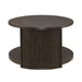 City View Oval Cocktail Table in Coffee Bean - Gibson McDonald Furniture & Mattress 