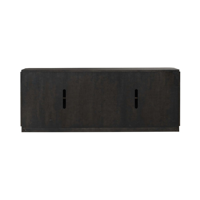 City View 82 Inch TV Console in Coffee Bean