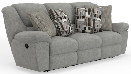 Trifecta Sofa w/3 Recliners and Drop Down Table - Gibson McDonald Furniture & Mattress 