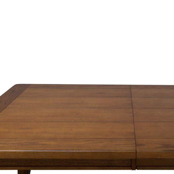 Treasures Rectangular Leg Table - Oak