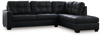 Barlin Mills Sectional with Chaise - Gibson McDonald Furniture & Mattress 