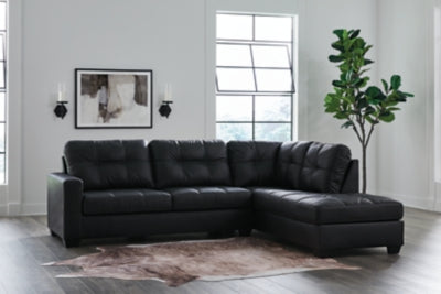 Barlin Mills Sectional with Chaise - Gibson McDonald Furniture & Mattress 