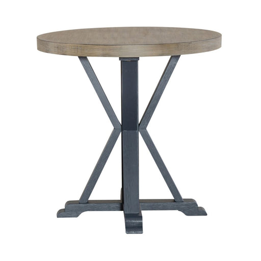 Liberty Furniture Summerville Round End Table in Navy image