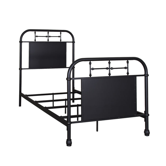 Vintage Series Metal Bed in Black image