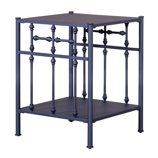 Vintage Series Open Nightstand in Navy - Gibson McDonald Furniture & Mattress 