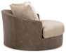 Keskin Oversized Swivel Accent Chair - Gibson McDonald Furniture & Mattress 