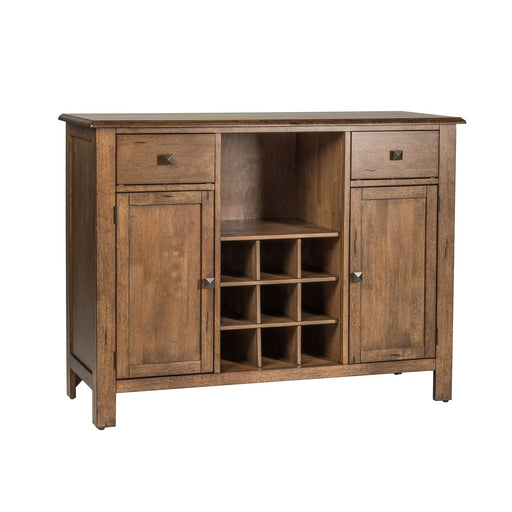 Carolina Crossing Server in Antique Honey - Gibson McDonald Furniture & Mattress 