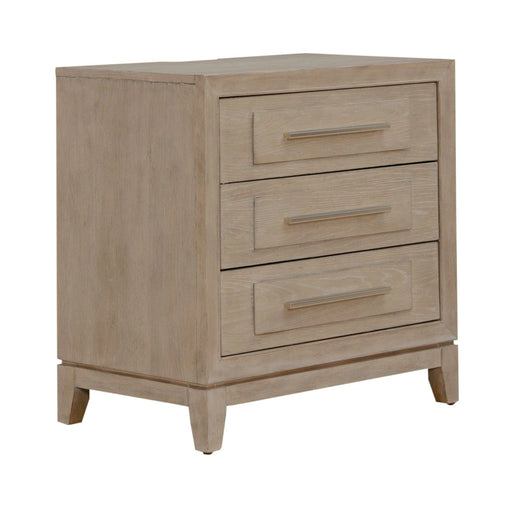 Brentwood 3 Drawer Nightstand w/ Charging Station image