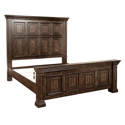 Big Valley Panel Bed, Dresser & Mirror image