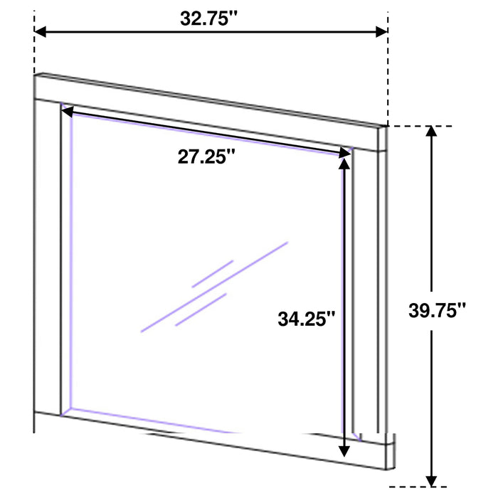 Jessica Bedroom Set - Gibson McDonald Furniture & Mattress 