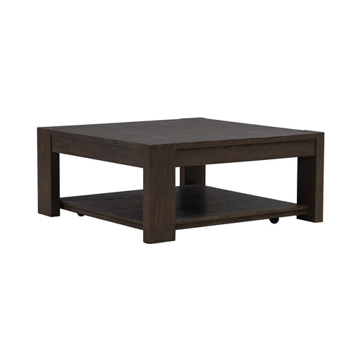 Lennox Hill Oversized Square Cocktail Table - Gibson McDonald Furniture & Mattress 