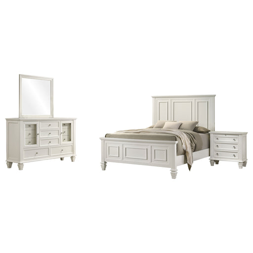 Sandy Beach 4 Pc Bedroom Set - Gibson McDonald Furniture & Mattress 