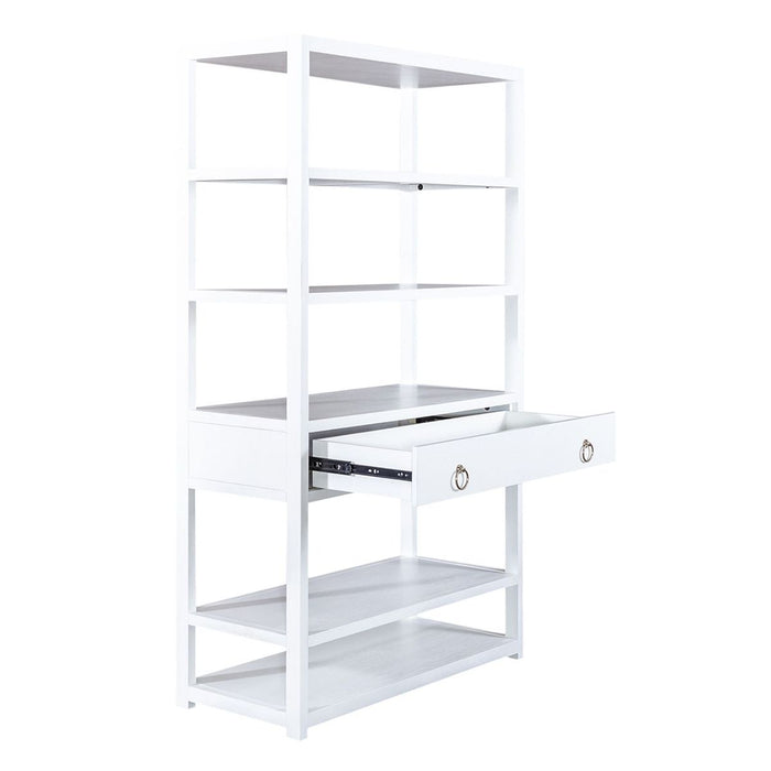 Liberty Furniture Midnight Accent Bookcase in Wire Brushed Denim