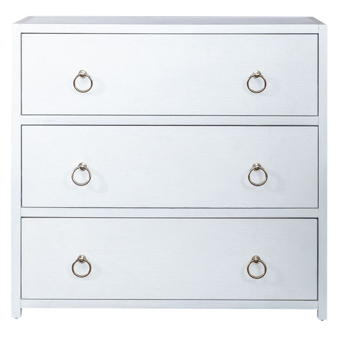 Liberty Furniture Midnight Accent Cabinet in Wire Brushed White image