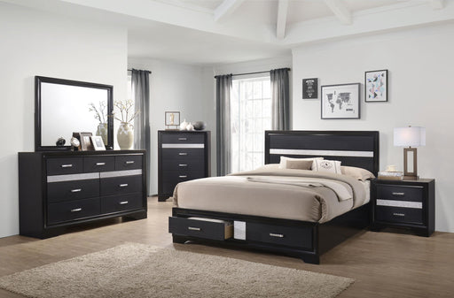 Miranda Platform Storage Bedroom Set - Gibson McDonald Furniture & Mattress 