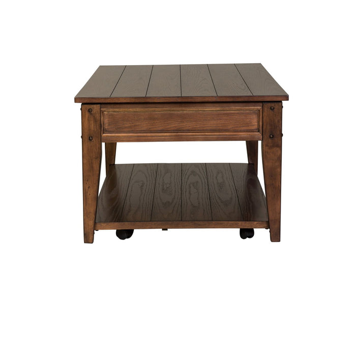 Lake House Lift Top Cocktail Table - Gibson McDonald Furniture & Mattress 