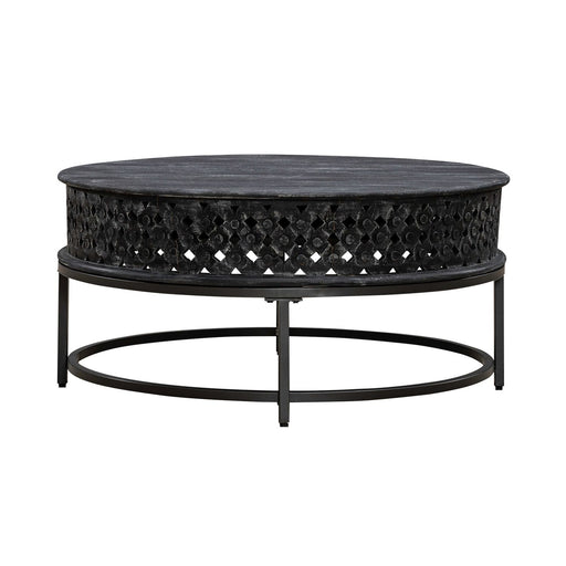 Stella Accent Cocktail Table in Chalkboard Black EST SHIP TIME APPX 4 WEEKS - Gibson McDonald Furniture & Mattress 