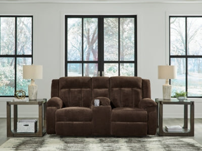Observation Power Reclining Loveseat with Console - Gibson McDonald Furniture & Mattress 