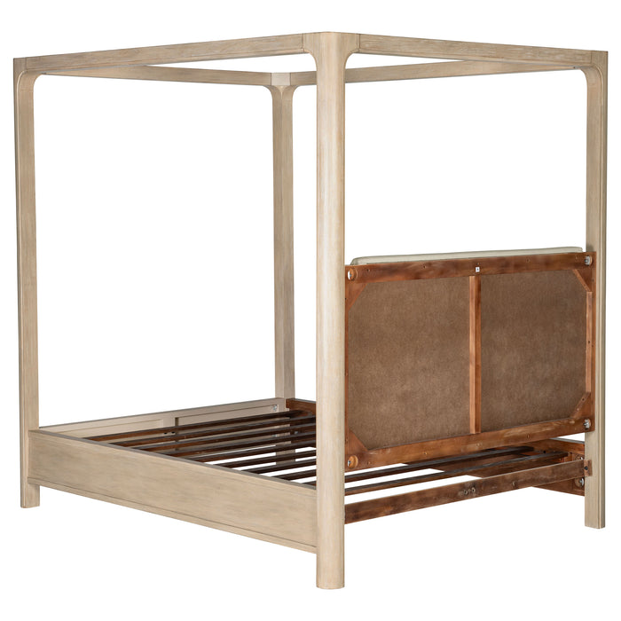 Solano Canopy Panel Platform Bed