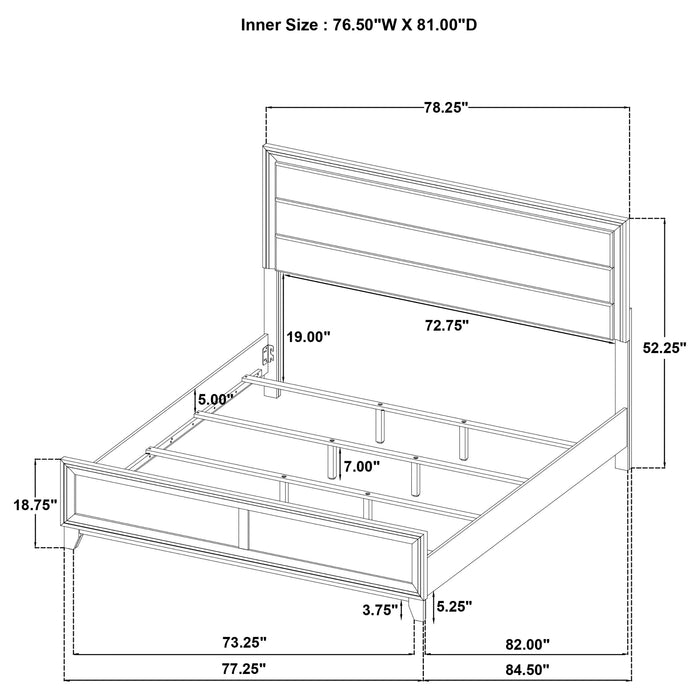 Welsley 4 Pc Bedroom Set - Gibson McDonald Furniture & Mattress 