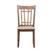 Santa Rosa II Lattice Back Side Chair (Set of 2) in Antique Honey - Gibson McDonald Furniture & Mattress 