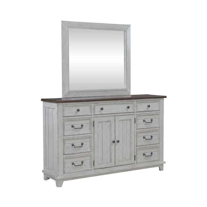 River Place Dresser & Mirror - Gibson McDonald Furniture & Mattress 
