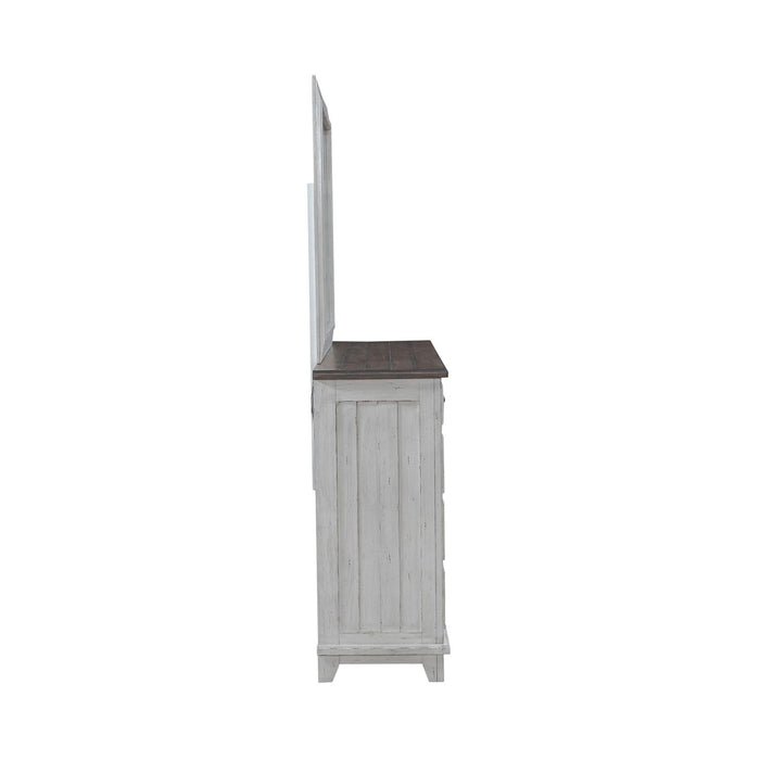 River Place Dresser & Mirror - Gibson McDonald Furniture & Mattress 