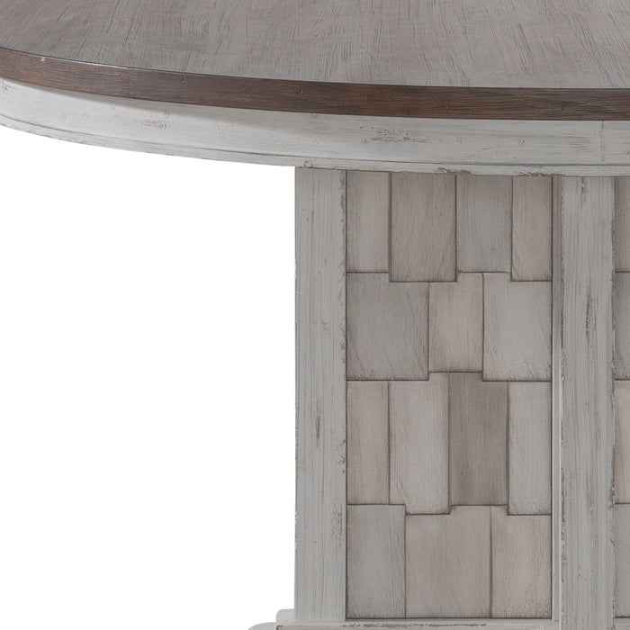 River Place Pedestal Table Set