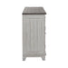 River Place Accent Server in Riverstone White & Tobacco image