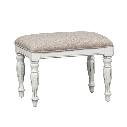 Liberty Magnolia Manor Accent Bench in Antique White image