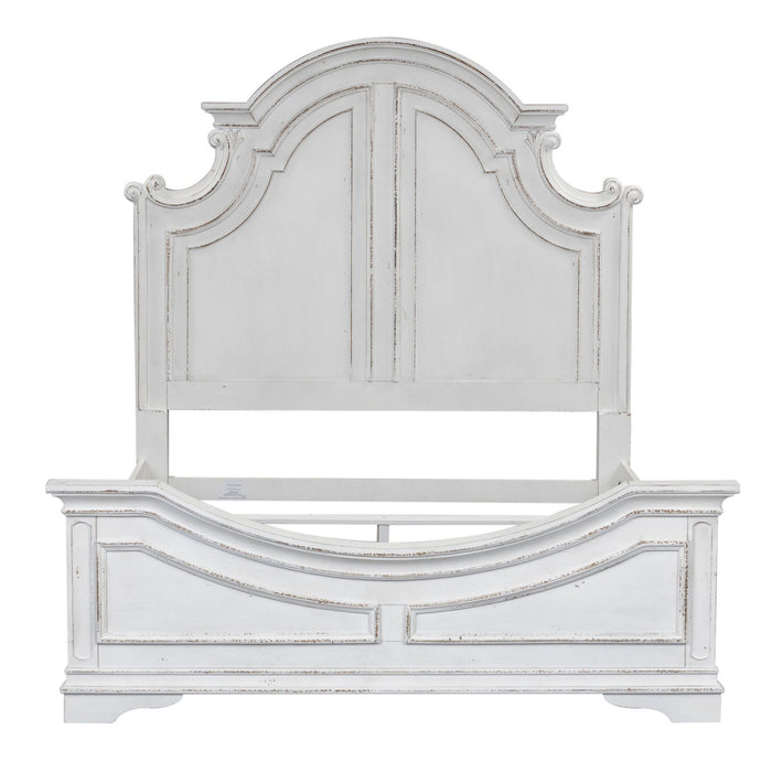 Magnolia Manor King California Panel Bed, Dresser & Mirror, Chest, Night Stand image