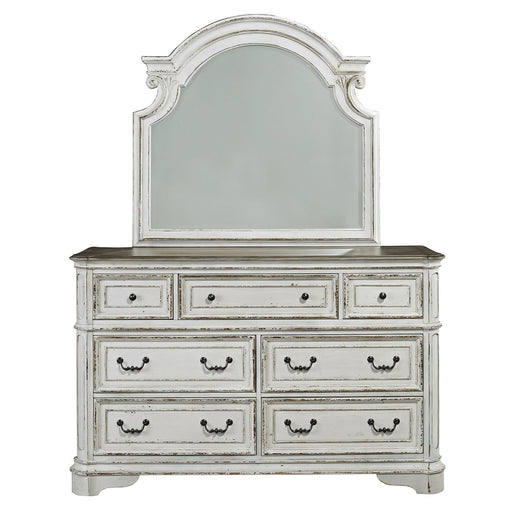 Magnolia Manor Dresser & Mirror - Gibson McDonald Furniture & Mattress 