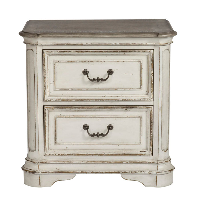 Magnolia Manor King Panel Bed, Dresser & Mirror, Night Stand